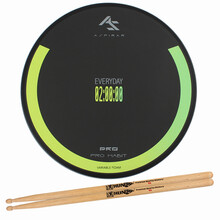 哑鼓垫 鼓套装架子鼓哑鼓垫初学入门亚鼓垫节拍器套装练习鼓 AS哑鼓垫+汉牌鼓棒 12英寸