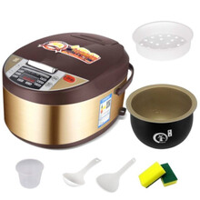 多功能电饭煲3L4L5L智能电饭锅预约定时 单胆电脑型+升级球釜胆+ 3L1-3人用