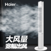 海尔(haier) 塔扇电风扇无叶风扇家用遥控定时落地扇音静摇头办公室立式电扇空气循环驱蚊扇卧室风扇 机械款FZJ0901