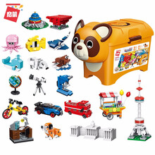 启蒙（ENLIGHTEN）儿童积木玩具兼容乐高男孩女孩拼装积木乐学伴系列伴侣积木熊2906