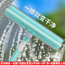 擦玻璃神器刮水擦窗户双面擦高楼家用清洁伸缩杆玻璃清洗工具衣柜空调吊灯清洁多功能家用清洁工具 可伸缩普通款【共二块布】