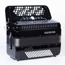 一秒（ONESECOND）巴扬手风琴键盘乐器96/60/120/80专业考级演奏初学定制款 型号S60-巴扬60贝斯红色