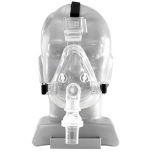 呼吸机头带呼吸机睡眠呼吸器配件鼻罩口鼻无创的面罩头带家用岙筱 【单个装】口鼻罩一代