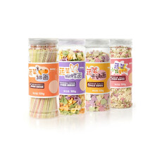 4罐儿童盐蔬菜营养面条粒粒面搭配宝宝婴儿幼儿辅食 【铁·套餐】猪肝粉+4罐蔬菜面条