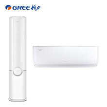 格力（GREE）新一级能效 自清洁 新风空调组合套装(1.5匹臻新风挂机+3匹臻新风柜机)