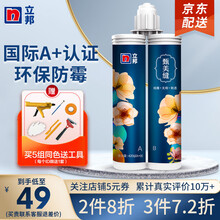 立邦美缝剂 甄美缝瓷砖美缝地砖填缝剂十大品牌防水防霉美缝胶双组份勾缝剂瓷缝剂 闪亮银（时尚百搭）