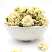 集盛堂   【卫视推荐】安徽黄山贡菊袋装去清甜润火热无硫菊花茶散装白菊花 一斤装