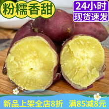 海南澄迈桥头富硒地瓜新鲜沙地红薯现挖板栗番薯带箱10斤批发 5斤 小果
