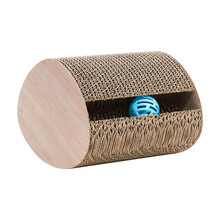 伊丽猫抓板磨爪器瓦楞纸猫抓柱耐磨猫咪玩具带铃铛