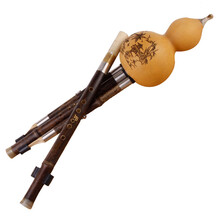 奇宝居云南葫芦丝儿童乐器民族乐器紫竹葫芦丝双调吹奏乐器 F调