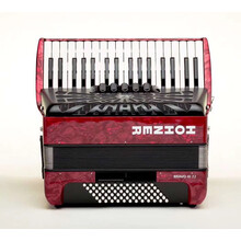 全新德国霍纳HOHNER 72贝手风琴   Bravo系列 三排簧霍纳定制款 红色