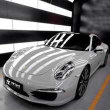 VPTINT 汽车改色膜 高亮水晶系列整车改色纳多灰车身贴膜改装车贴保护原车漆全国包施工 水晶纳多浅灰