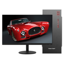 典籍 台式电脑主机家用办公独显 高端游戏机组装 台式机整机全套 主机+24英寸直面显示屏 套四（I5四核/8G/256G/GTX1050