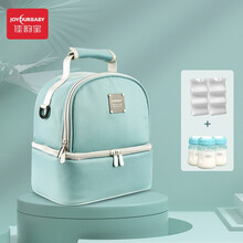 佳韵宝（Joyourbaby）便携式背奶包背奶装备上班母乳储存冰包蓝冰户外奶瓶包冷藏储奶包 卡波蓝含蓝冰含奶瓶