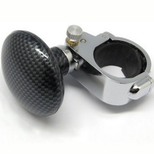 汽车方向盘助力球辅助转向拐弯倒车单手省力球轴承操控助力器 可折叠无轴承助力球(碳纤款)