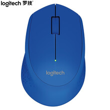 罗技（Logitech） M280无线鼠标光电笔记本电脑商务办公家用鼠标 M280蓝色