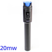 打光笔测试笔红光光纤笔光2021通光笔10公里30红光源检测仪迷你 按钮开关20mw(20公里)