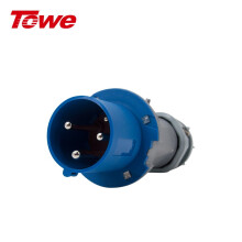 同为（TOWE）63A工业连接器工业插头3芯2P+PE公头IPS-P363
