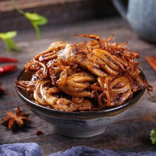 铁板麻辣鱿鱼须500g麻辣八爪鱼零食鱿鱼丝250g仔足香辣即食AA 香辣500g