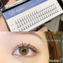 博主仙子毛网红款单簇假睫毛朵毛10mm 11mm自然c翘好看 9mm 眼头
