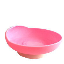 中风偏瘫病人加宽吸盘式固定防移位老人手抖防洒助食盘子残疾人辅助餐具 红