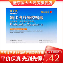 泽普思 氟比洛芬凝胶贴膏  6贴/盒 1盒装 1盒