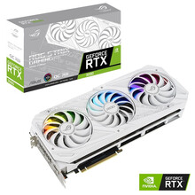 华硕（ASUS）RTX3080/3090/3080TI 猛禽/电竞特工/高达 台式机电脑游戏电竞显卡 ROG-STRIX-RTX3090-O24G白色