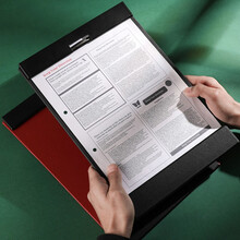 日本锦宫(King Jim)A4磁性板夹书写板 5085GS-黑色