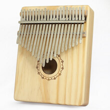便携17音拇指琴手拇指手指琴卡淋巴卡林巴琴乐器初学者入门卡林巴 21音北美松【音域更广】心心相印+礼包