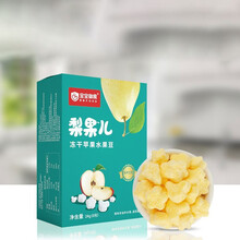 宝宝御食（BBFood）宝宝零食 水果溶豆24g 苹果味