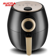 澳柯玛（AUCMA）空气炸锅 家用大容量智能无油烟电炸锅 全自动新款 AKZ-26M10【网红炸锅】黑金款 企业采购