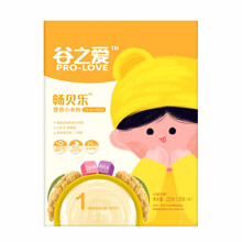 超市	
谷之爱 PRO-LOVE 沁州黄小米米粉畅贝乐盒装DHA+ARA225g宝宝辅食米糊
