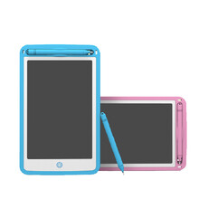 液晶手写板 儿童画板液晶手写板小黑板宝宝家用涂鸦绘画画电子写字板玩具女孩 6点5寸(单色屏)粉色