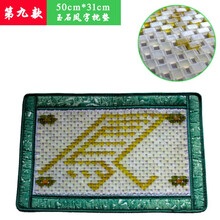 老粗布凉席全棉纯棉空调席 天然玉石枕头 夏凉颈椎 夏季凉枕冰枕巾 夏天枕头芯枕垫 第九款