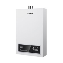 康佳12L强排式燃气热水器【上门安装】智能恒温控制触摸显示屏天然气家用热水器