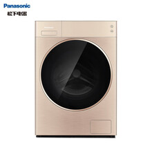 松下（Panasonic）滚筒洗衣机全自动10公斤 洗烘一体机 暖风无水除菌更护衣 免熨烫XQG100-LD1NY