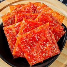 老先生猪肉脯零食小吃休闲食品鸡猪肉干熟食即食香辣网红美食整箱 2袋(炭烧味100g+蜜汁味100g 猪肉脯