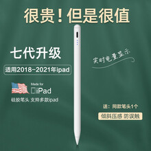 newfor apple pencil电容笔防误触平板触屏触控笔ipad一代2代绘画手写笔 【顶配升级版】倾斜压感+实时电量显示