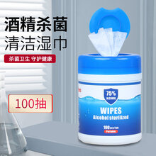 擦拭电脑屏幕的湿巾 手机电脑擦屏神器清洁湿巾笔记本键盘平板电子屏幕眼镜镜片拭布清洁片纸酒精消毒 75%酒精清洁湿巾【100抽】