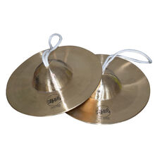 杉贝 SHANBEI 大中小京镲金钹水镲铪子151720小铜擦成人腰鼓钗铙钹抖音同款 海鸥响铜19CM大京镲一副