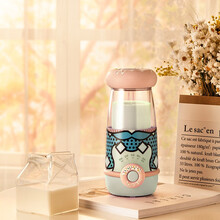 VISEN /维尔逊 奶茶机 咖啡机小型迷你港式煮茶器DIY自制养生花茶早餐泡热牛奶家用全自动一体机 抹茶波波