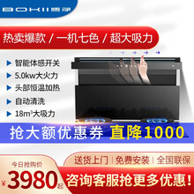 博净（bokii） 博净 JC-820-D-1分体式集成灶 下排式油烟机 自动清洗家用无烟灶 烟灶套装（智能语音款）配原厂消毒柜 一气一电
