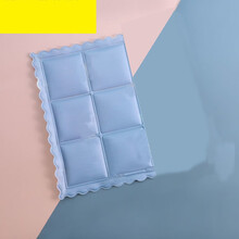 2021新冰垫坐垫屁股椅子厚款夏季凉垫软茶桌凝胶可爱屁垫散热神器。 无图案【16*31 长型】