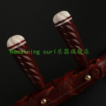 紫檀秦腔板胡乐器 高音 中音 龙头 如意头 专业演奏 专业紫檀盘龙板胡（中音）