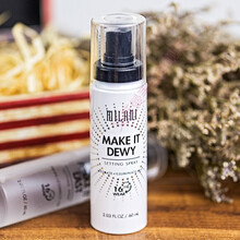 新款木炭喷雾！Milani长效定妆清爽持久妆容喷雾 04 Make It Dewy 光泽亮面