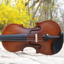 促销手工小提琴 初学者 成人 儿童  练习  商演级小提琴 配送全套 全套哑光色3/4