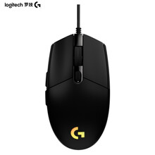 罗技（logitech） RGB吃鸡鼠标 黑色 200-8000DPI 第二代 G102
