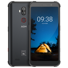 AGM X3 户外三防智能手机 骁龙845 防水防摔户外智能手机 双卡双待 枪黑版 6G+64G