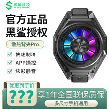 黑鲨冰封散热背夹 Pro黑色 散热器 适配主流机型 APP调控 便携游戏装备 RGB炫彩灯效 黑鲨冰封散热背夹 Pro黑色