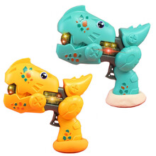 1-2-3岁小孩迷你投影电动枪声光男孩枪儿童警察宝宝玩具枪 组合3(2把) 送电池